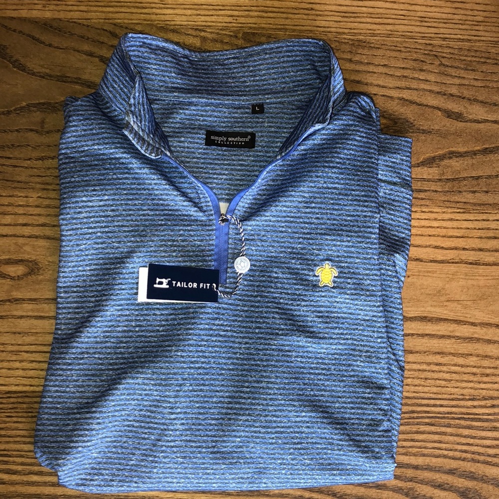 Men’s Simply Southern long sleeve quarter zip NWT